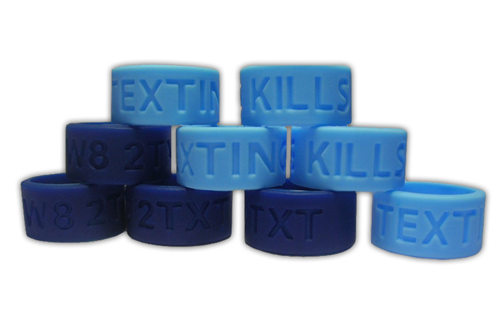 Silicone Thumb Bands from Juanwristbands.PH