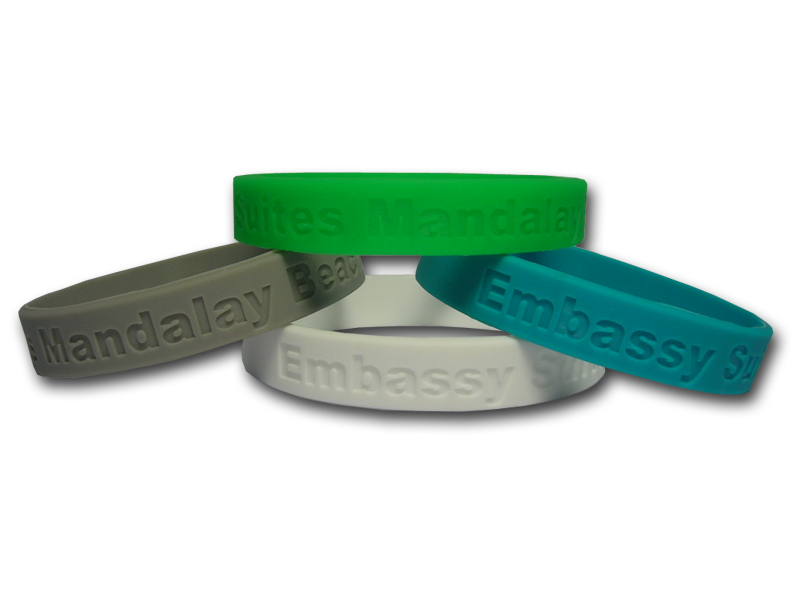 Debossed Wristband from Juanwristbands.ph